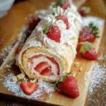 Strawberry Shortcake Swiss Roll