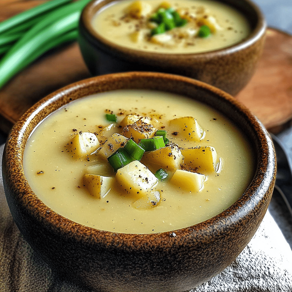 Vegan Potato Leek Soup