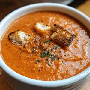 15-Minute Creamy Tomato Soup (Vegan)
