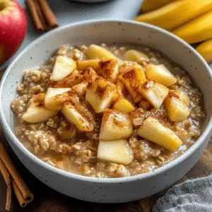 Apple Cinnamon Oatmeal