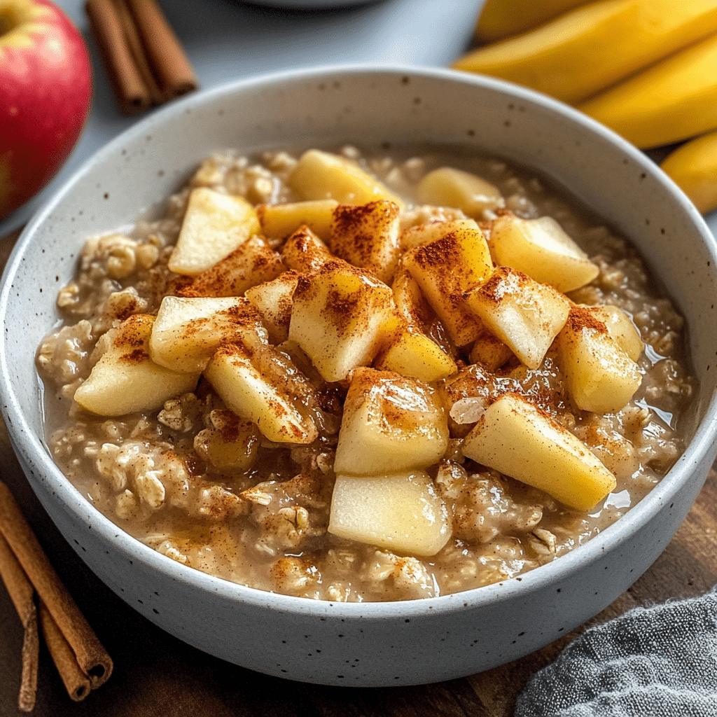 Apple Cinnamon Oatmeal