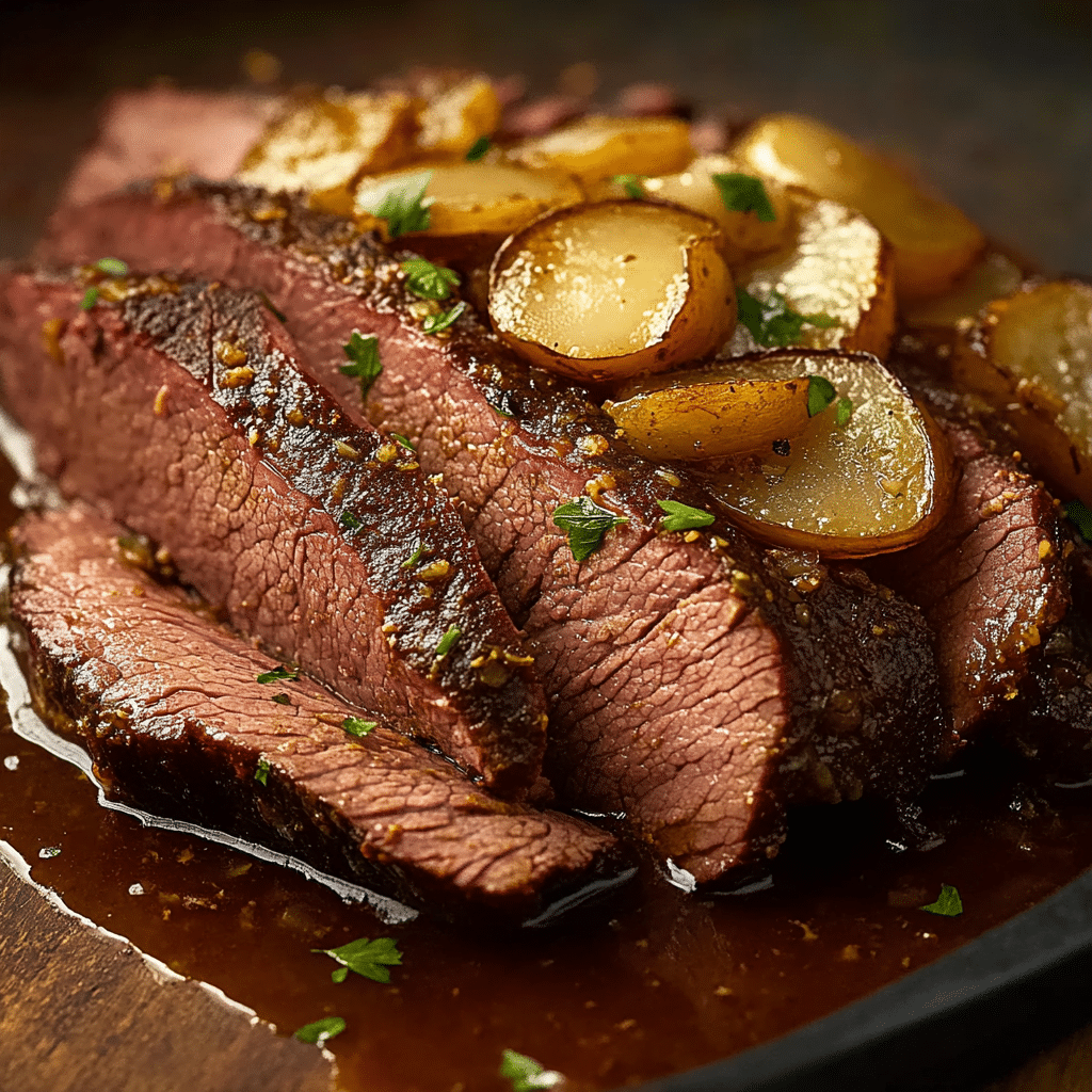 Braised Corned Beef Brisket