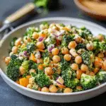 Broccoli Chickpea Salad