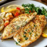 Broiled Tilapia Parmesan