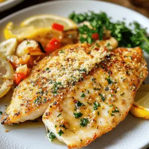 Broiled Tilapia Parmesan