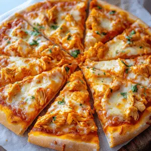 Buffalo-Style Chicken Pizza