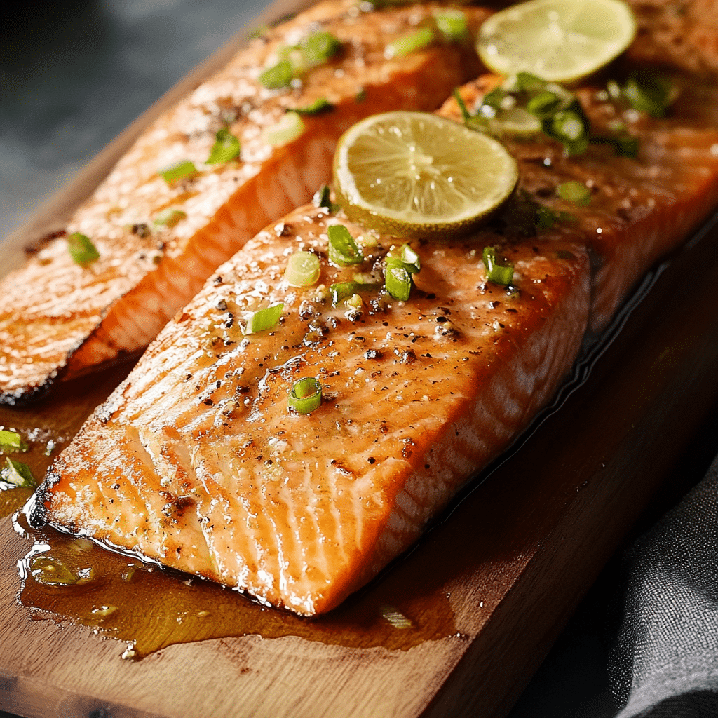 Cedar Planked Salmon