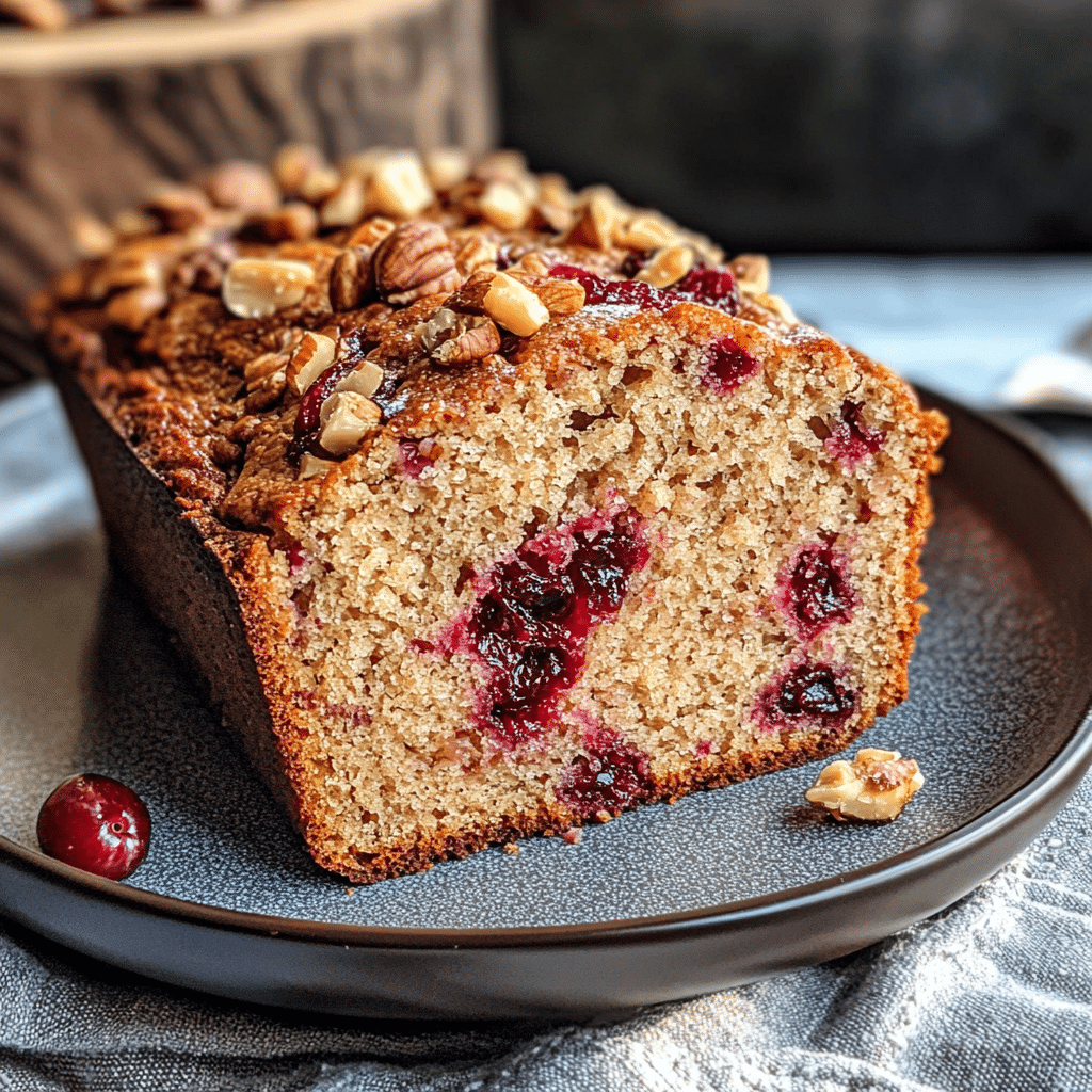 Cranberry Walnut Bread