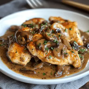 Easy Chicken Marsala