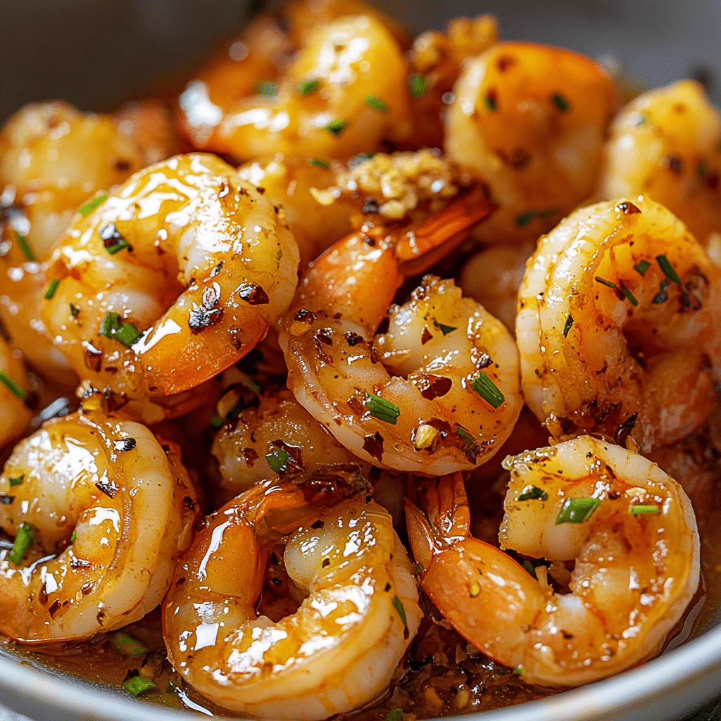 Easy Honey Garlic Shrimp