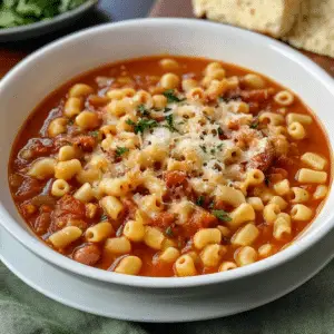 Easy Pasta Fagioli