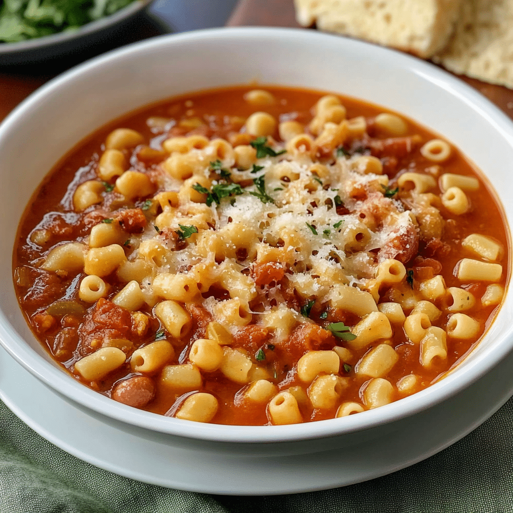 Easy Pasta Fagioli