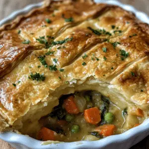 Easy Vegetarian Pot Pie