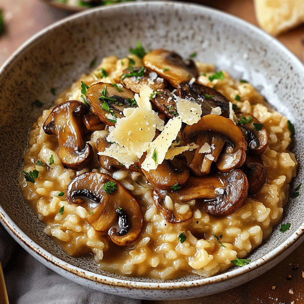 Gourmet Mushroom Risotto