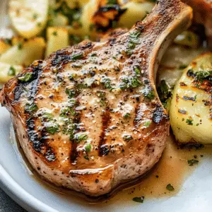 Grilled Pork Loin Chops
