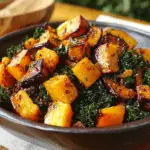 Maple-Roasted Squash & Kale Salad