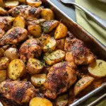 Musakhan (Palestinian Sheet-Pan Chicken and Potatoes)