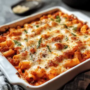 No-Boil Baked Ziti Recipe