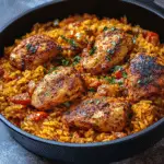 One Pot Cajun Chicken and Rice
