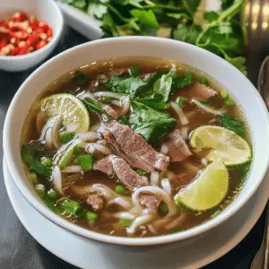Pho (Vietnamese Noodle Soup)