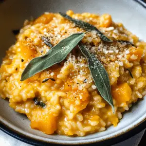 Pressure Cooker Butternut Squash Risotto With Frizzled Sage and Brown Butter