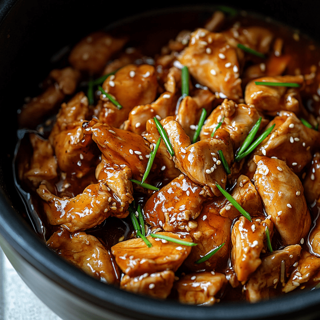 Slow Cooker Honey Teriyaki Chicken