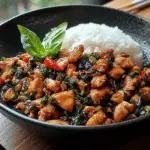 Spicy Thai Basil Chicken (Pad Krapow Gai)