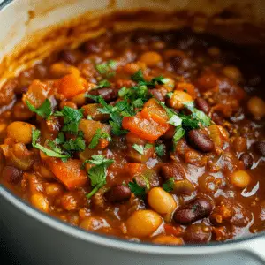 The Best Vegetarian Bean Chili