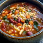 Thick & Hearty Minestrone Soup