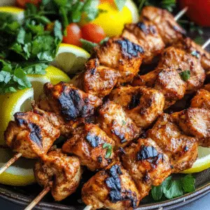 Turkish Chicken Kebabs
