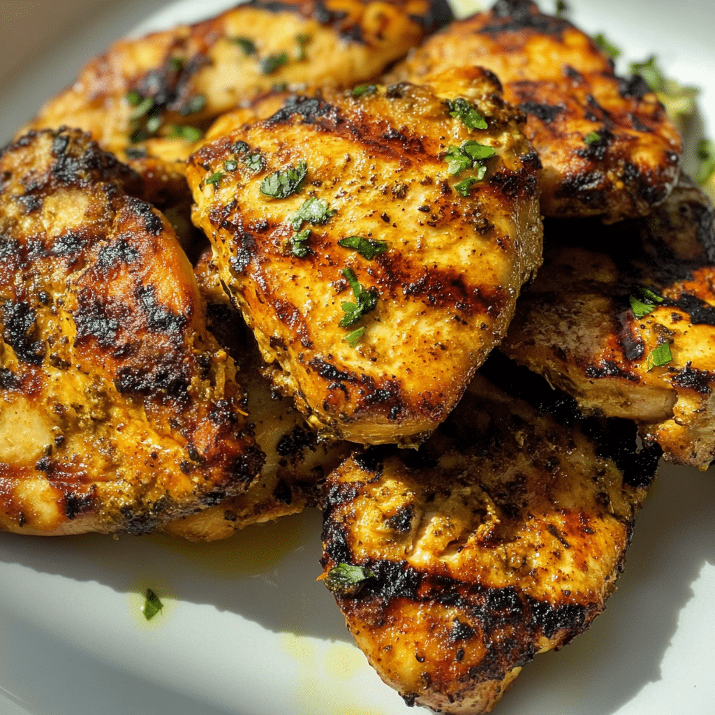 Yogurt Marinated Grilled Chicken