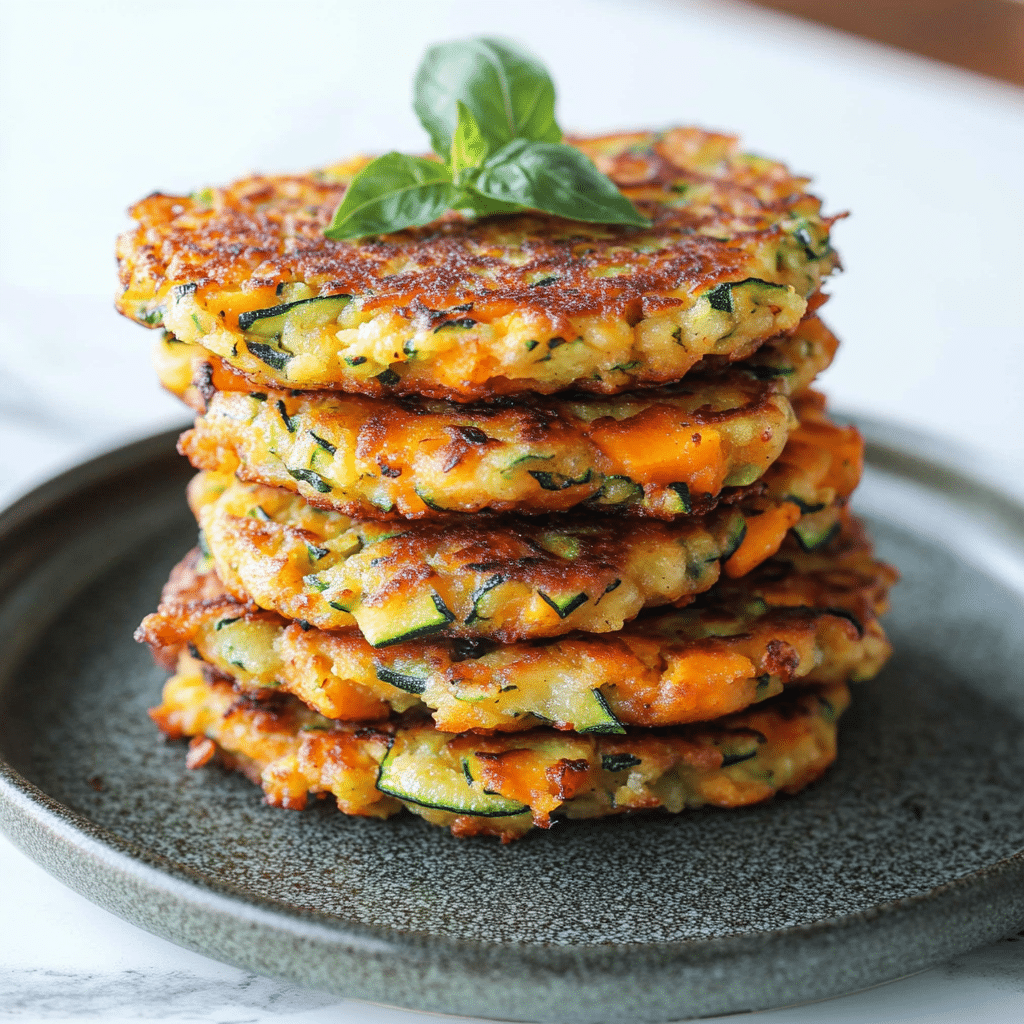 Zucchini & Sweet Potato Fritters