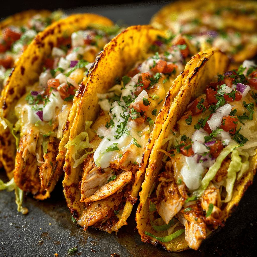 Baked Chicken Tacos