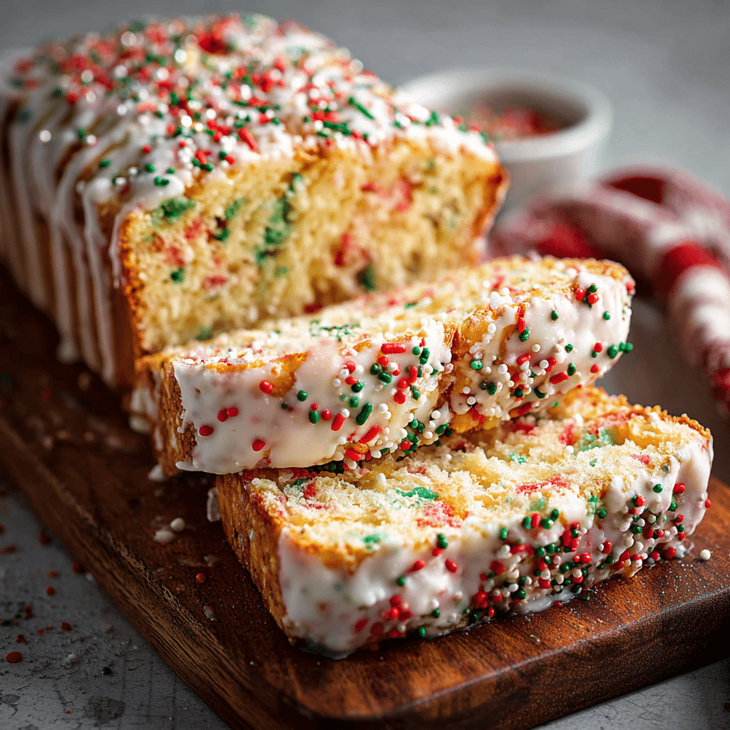 Christmas Sprinkle Buttermilk Bread