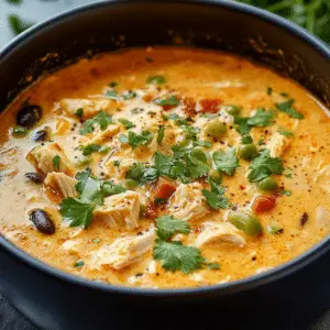 Creamy Chicken Enchilada Soup