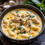 Creamy Chicken Gnocchi Soup