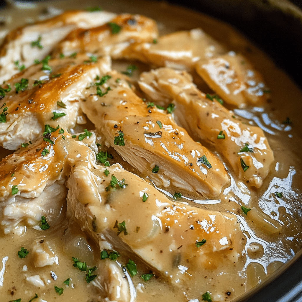 Crockpot Chicken and Gravy