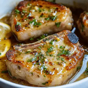 Garlic Butter Pork Chops