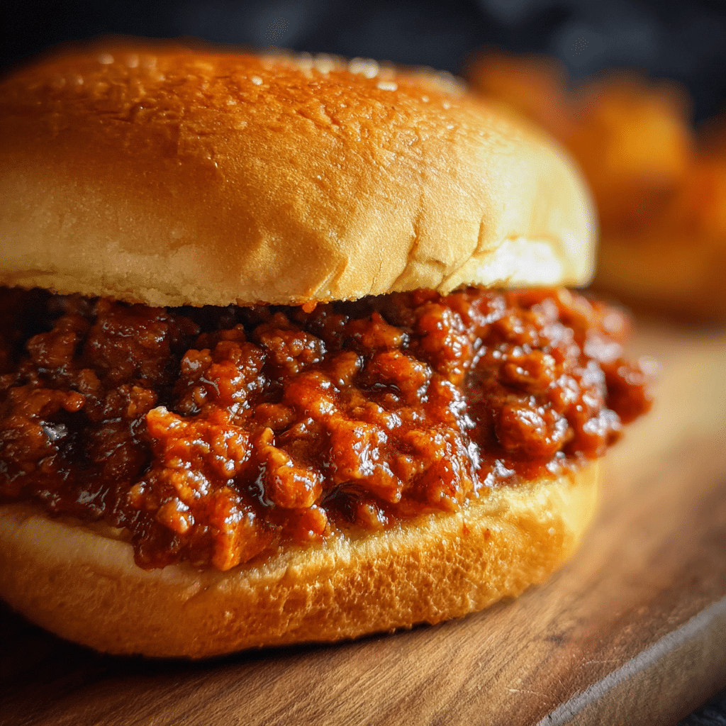 Homemade Sloppy Joes
