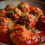 Italian Meatballs in Marinara