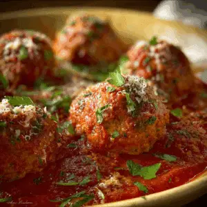 Italian Meatballs with Marinara