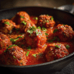 Italian Meatballs with Tomato Sauce