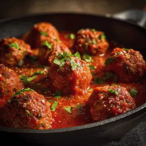 Italian Meatballs with Tomato Sauce