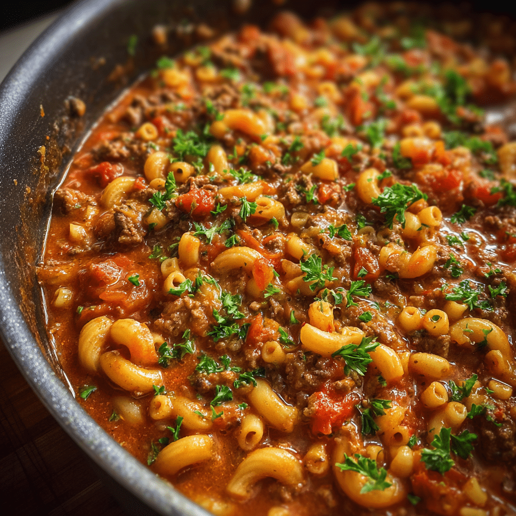 One Pot American Goulash