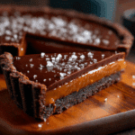 Salted Caramel Chocolate Tart
