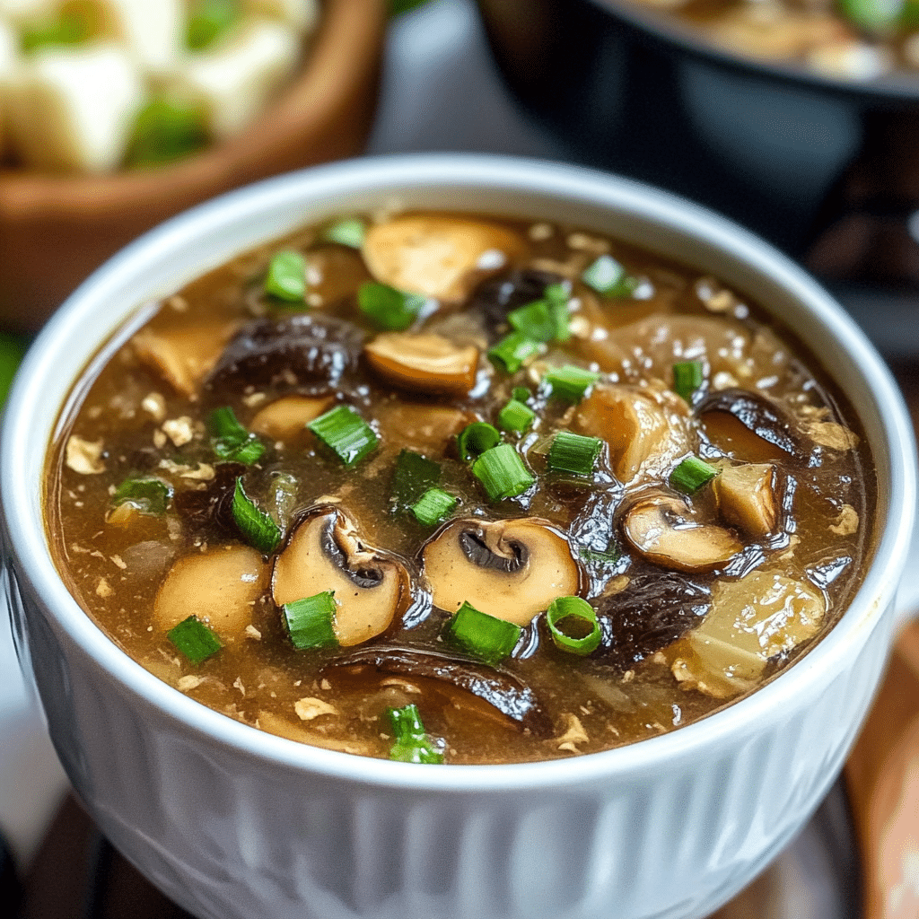 Slow Cooker Hot and Sour Soup