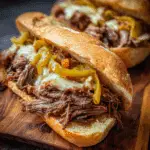 Slow Cooker Italian Beef Sandwiches