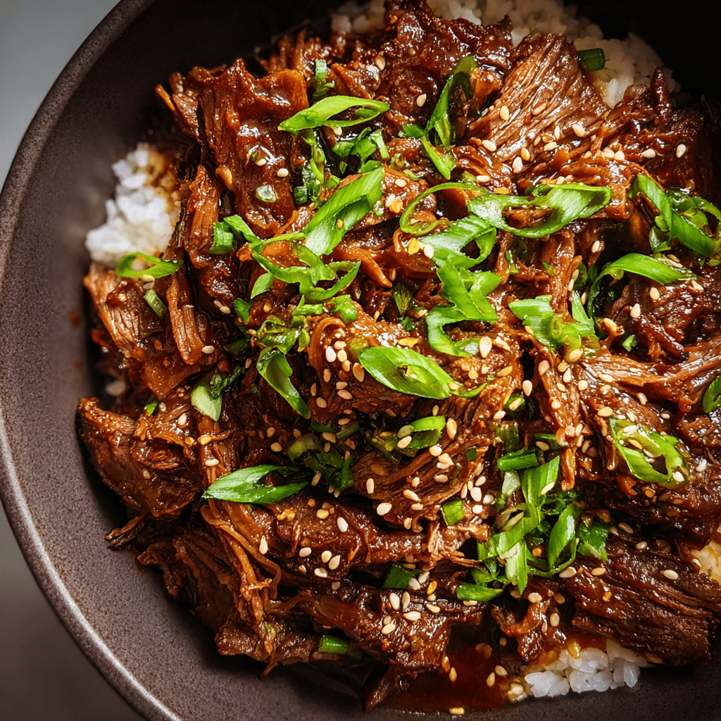 Slow Cooker Korean Beef