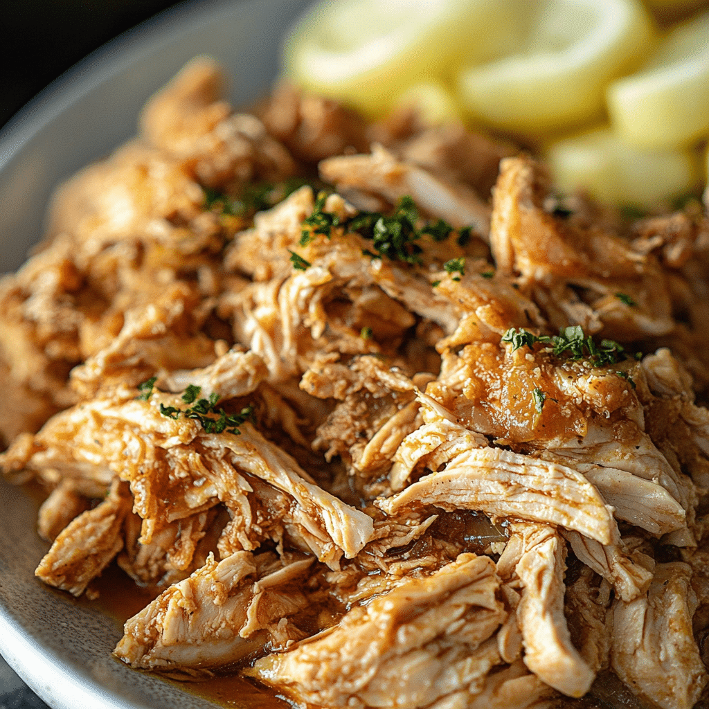 Slow Cooker Mississippi Chicken