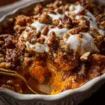 Southern Maple Sweet Potato Casserole